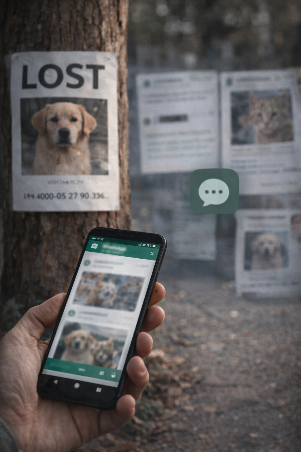 Lost pet reports